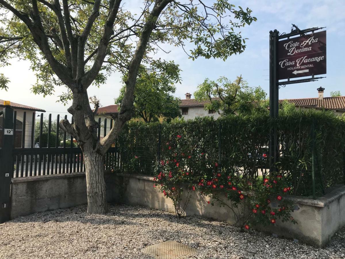 Appartamento "Casa Vacanze Corte Ara Decima" Sona Ngoại thất bức ảnh